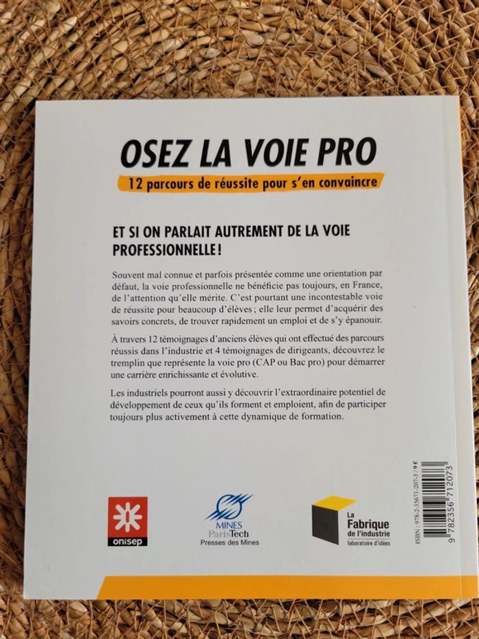 Osez la voie pro. 12 parcours de réussite - photo numéro 5