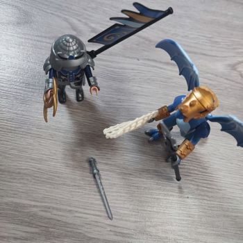 Playmobil 5464 dragon des glaces avec combattant Complet