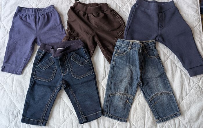 5 pantalons