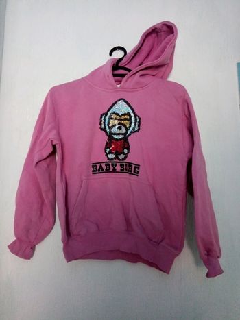 Sweat avec capuche 8 ans