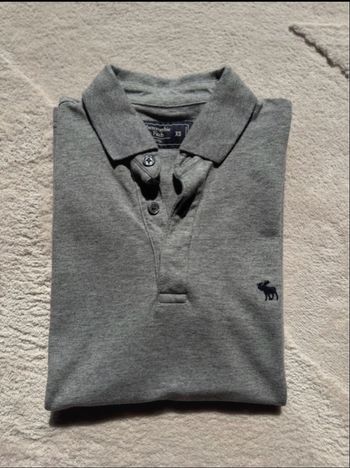 Polo manche courte gris - Taille XS - Très bon état