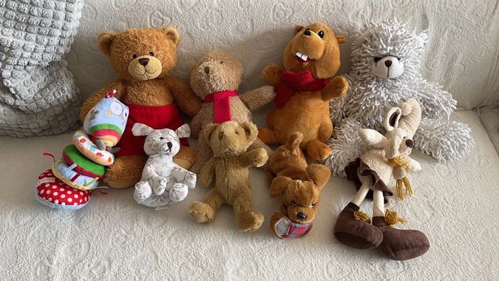 Lot de 9 peluches 🧸