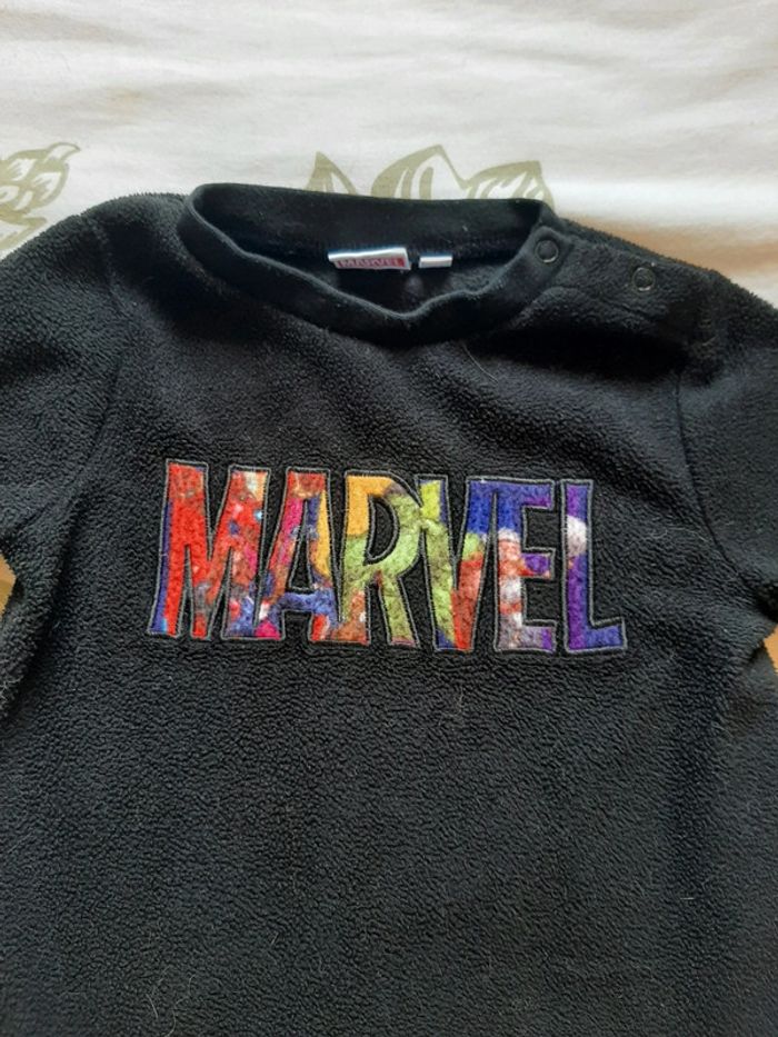 Pyjama 2 pièces Marvel 9mois - photo numéro 3