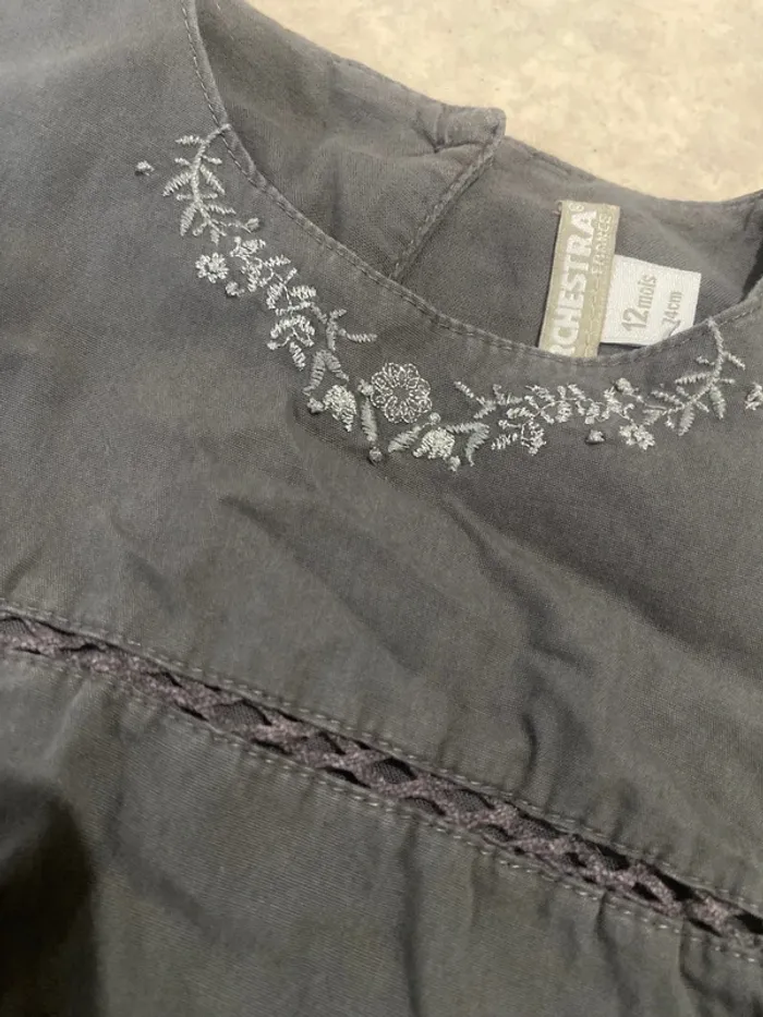 Robe grise paillettes - photo numéro 2