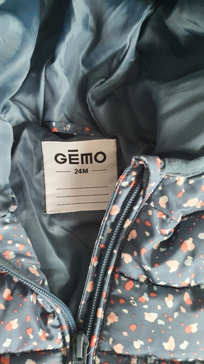 Manteau gemo 24 mois en très bon état - photo numéro 3