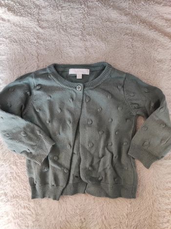 Gilet vers 9 mois