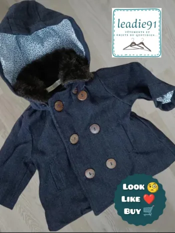 caban Alice à Paris fille 3 mois