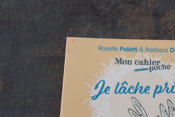 Je lâche prise - mon cahier de poche - photo numéro 3