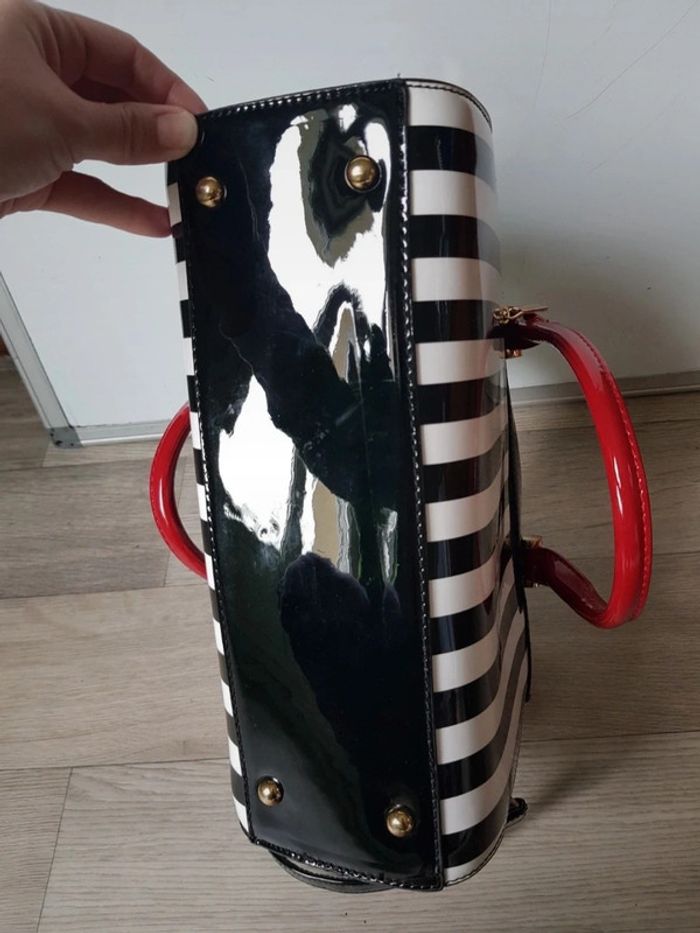 Sac et porte feuille à rayures - photo numéro 12