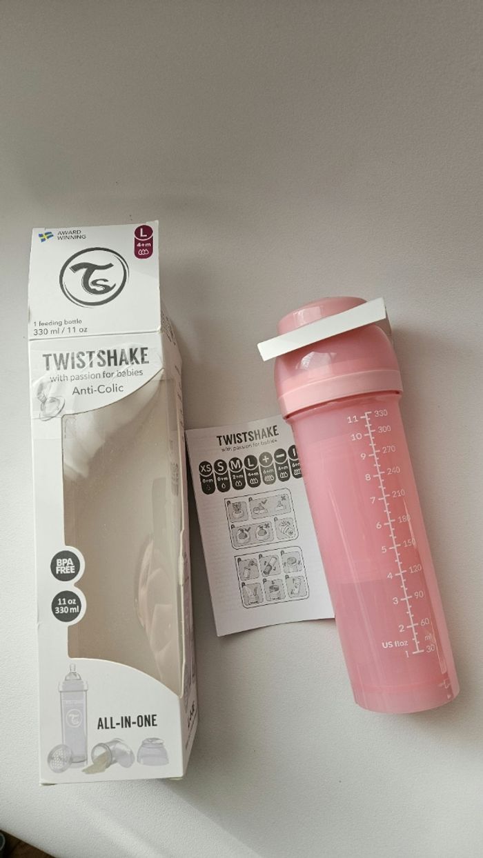 Twistshake Biberon Anti-Colique 330 ml