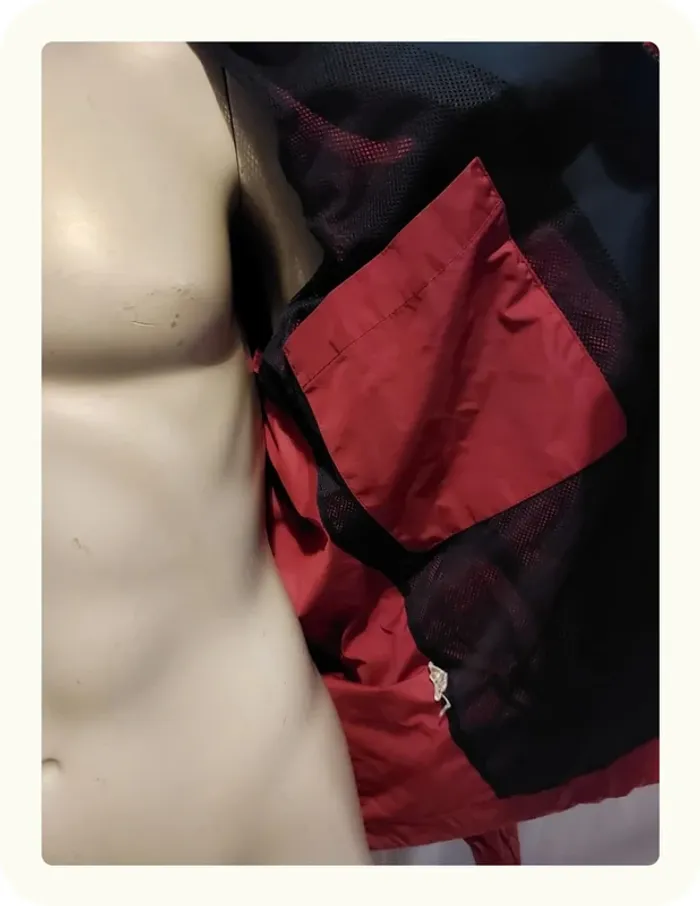 Veste parka à capuche Lacoste Vintage - photo numéro 8