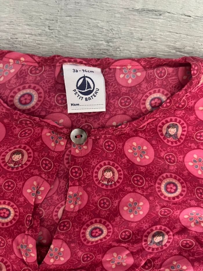 Chemisier petit bateau léger 3 ans - photo numéro 2