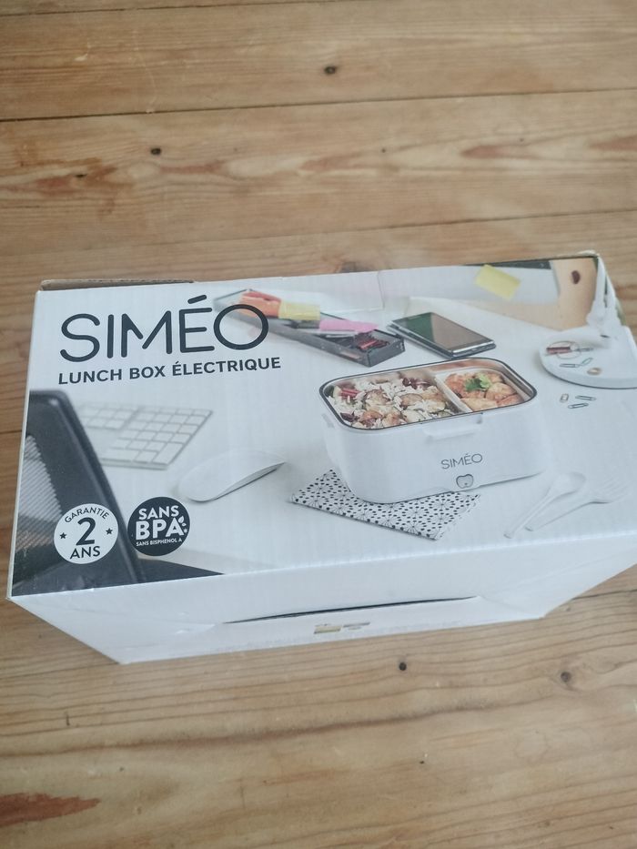 Lunch box électrique Siméo neuve pour repas chauds au bureau - photo numéro 3