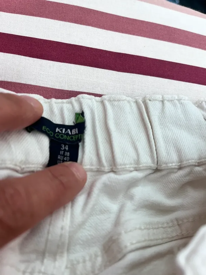 Pantalon blanc - photo numéro 3