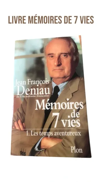 Livre mémoires de 7 vies 📕