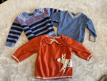 Lot de 3 pulls 6 mois