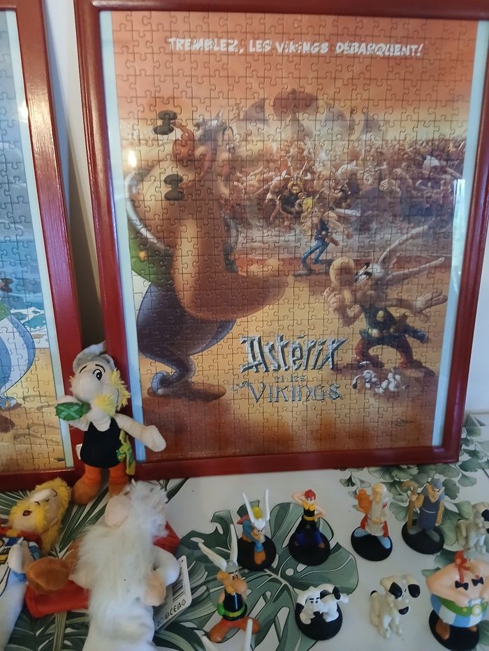 Lot de 27 figurines peluche bd tableau puzzle astérix et obélix - photo numéro 10