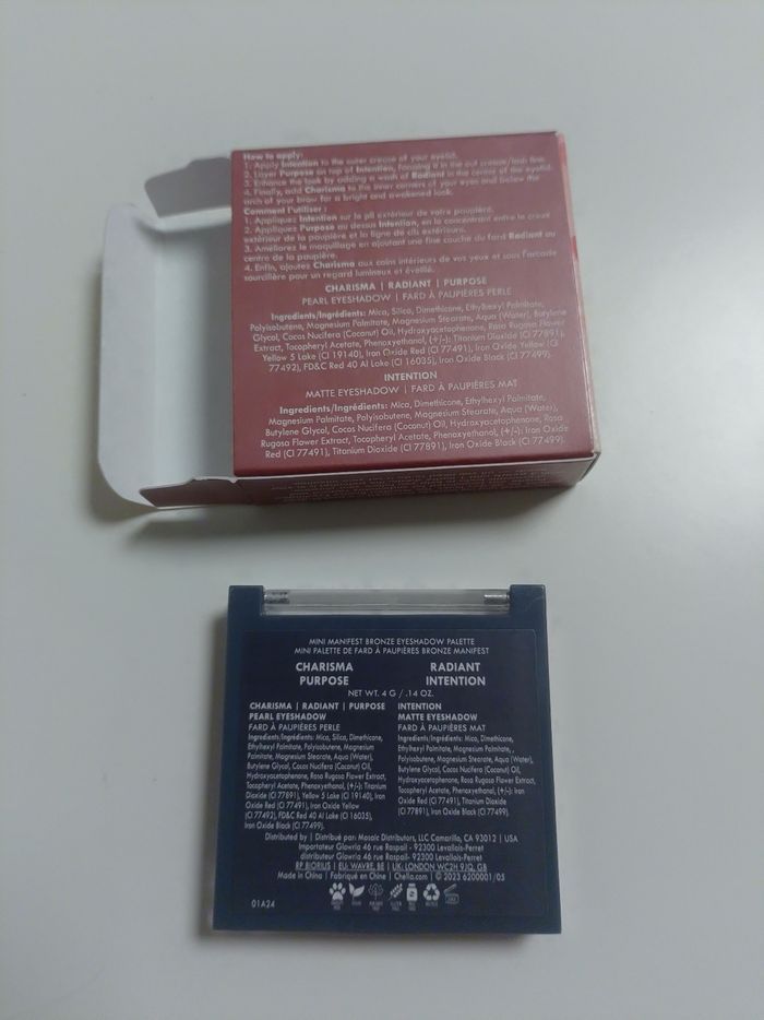 Palette fard à paupières CHELLA neuve 4g - photo numéro 2