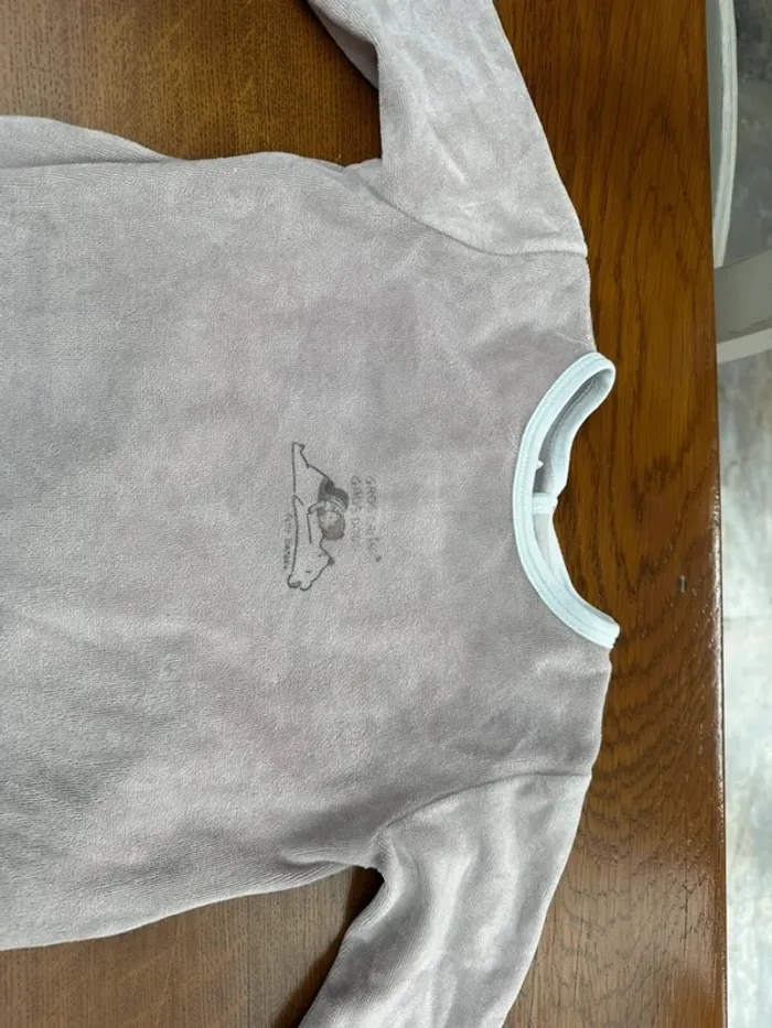 Pyjama 1 pièce Petit bateau beige 36 mois - photo numéro 5