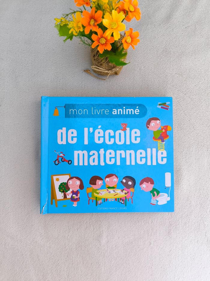 Mon livre animé de l'école maternelle
