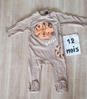 Pyjama fin 12mois garçon