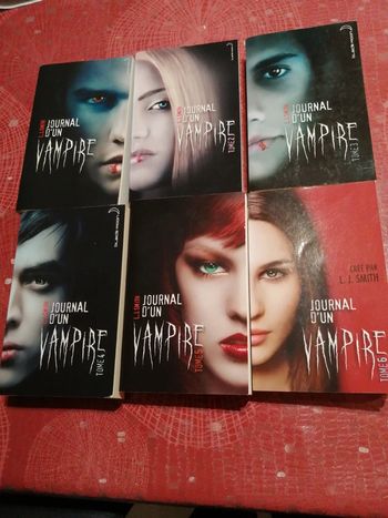 Journal d'un vampire 6 tomes