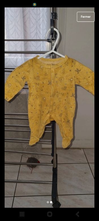 Pyjama bébé avec bonnet