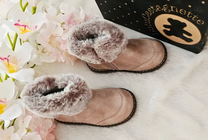 Bottes Bottines Zip Extérieur Fourré Lulu Castagnette T24 - photo numéro 3