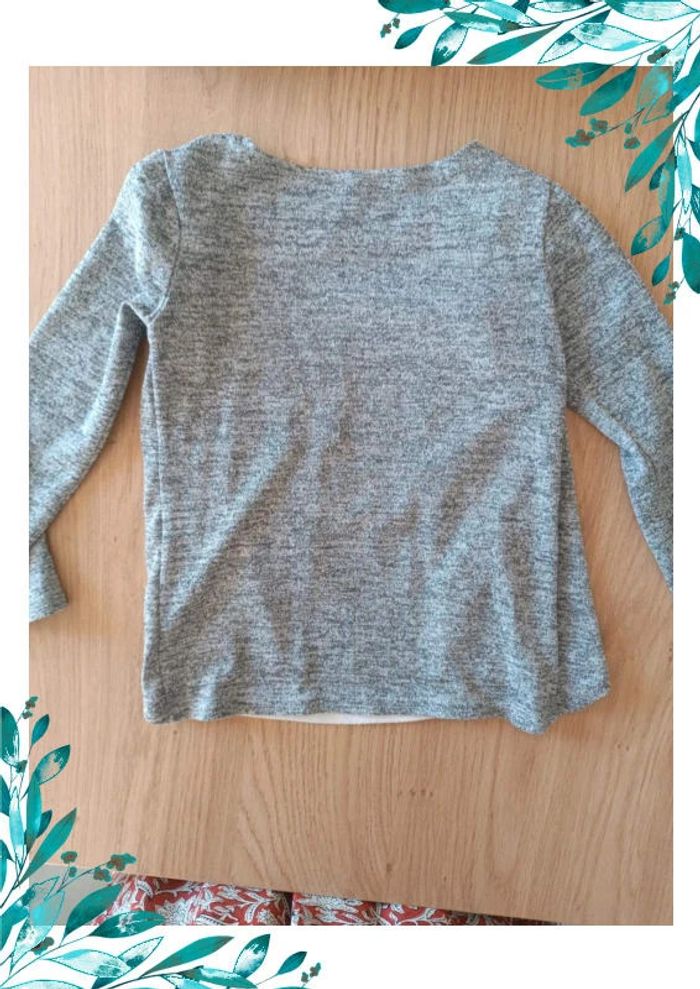 T-shirt gilet fille 5 ans - photo numéro 6