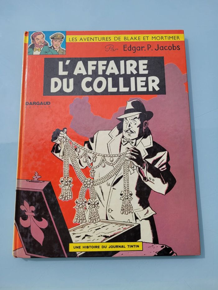 Réédition cotée 1967 (1971), Les aventures de Blake et Mortimer, L'affaire du collier, E. P. Jacobs