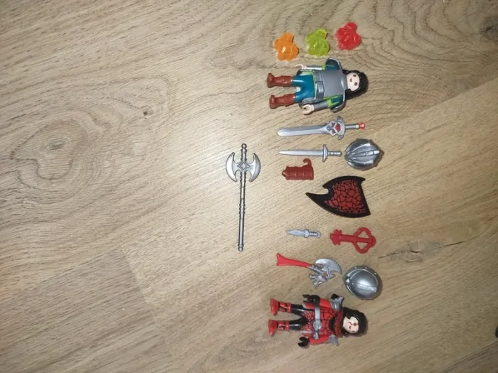 Prison Playmobil avec dragon et guerrier - photo numéro 5