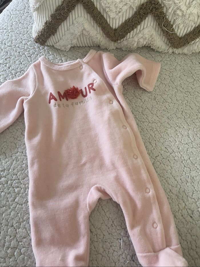 Lot de pyjama bébé fille - photo numéro 3
