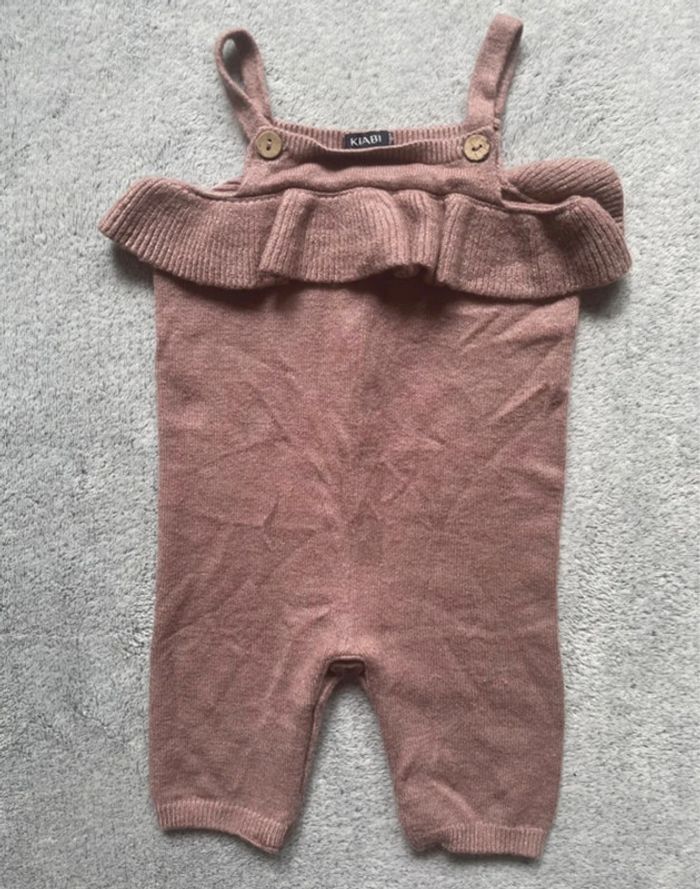Salopette fille, 3 mois