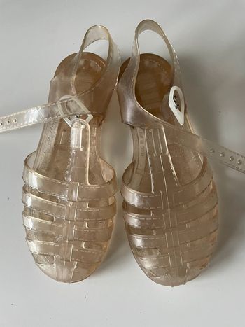 Sandale enfant transparente