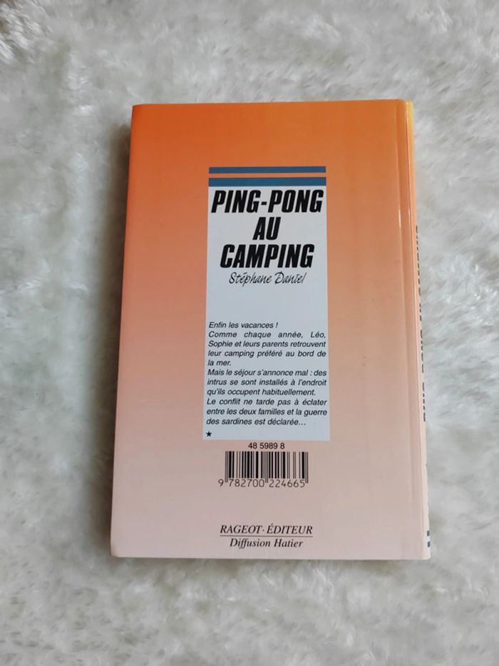 Livre : Ping-pong au camping - photo numéro 2