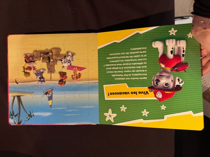 Mon Joli Livre Puzzle Pat Patrouille (grand format) - photo numéro 6