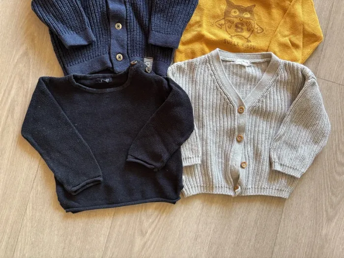 Lot pulls et sweats 12 mois - photo numéro 6