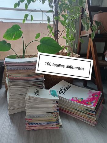 Feuilles diddl anciennes