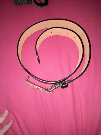 Ceinture fermoir doré