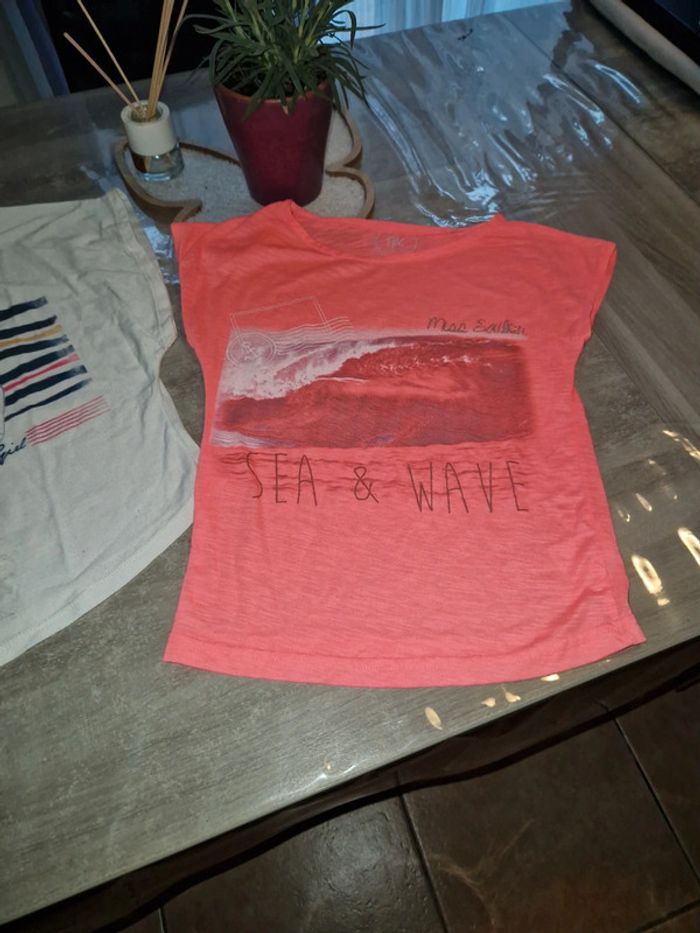 L'or de 2 tee shirts fille - photo numéro 3