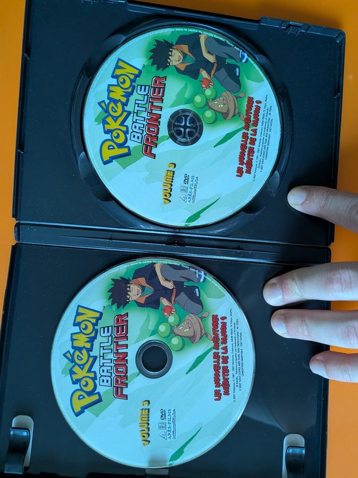 DVD pokemon : Battle Frontier Volume 3 - photo numéro 4