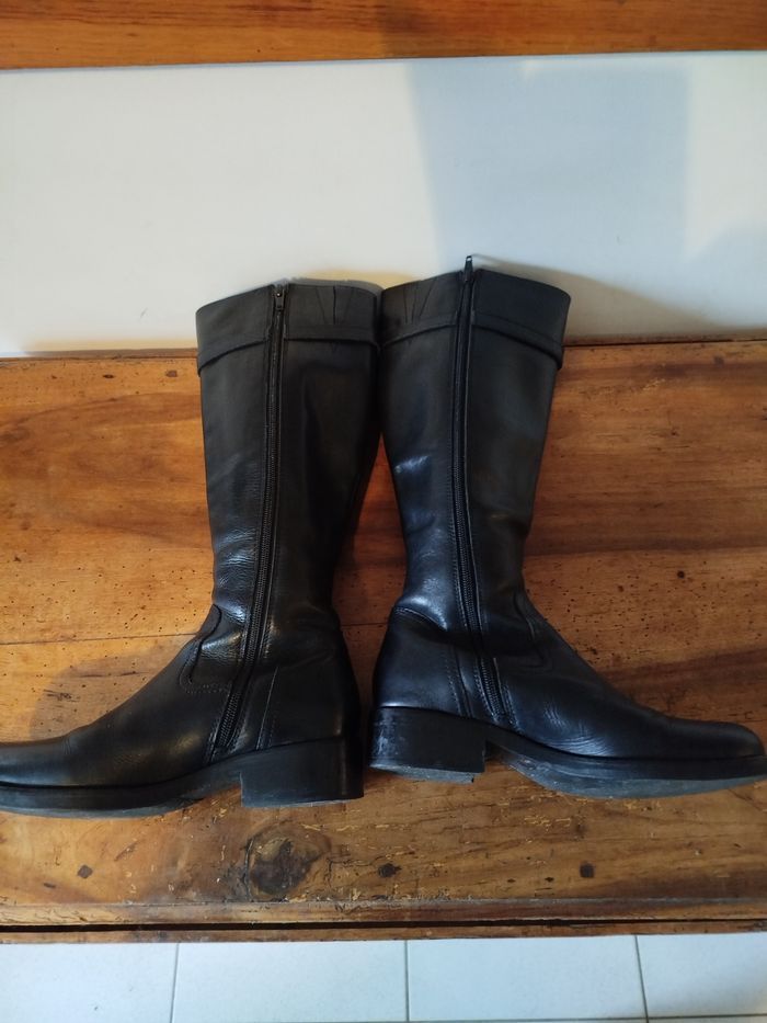 Bottes cuir