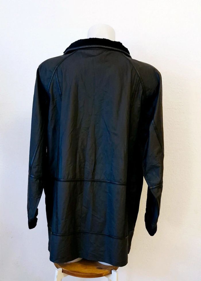 🤎 Manteaux noir pour femme taille M - photo numéro 4