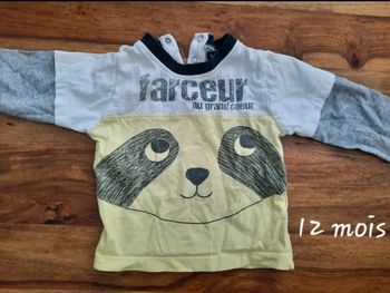 Tee-shirt 12 mois