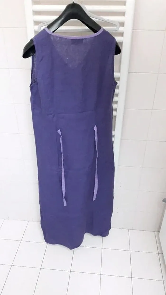 Robe longue en lin - photo numéro 2