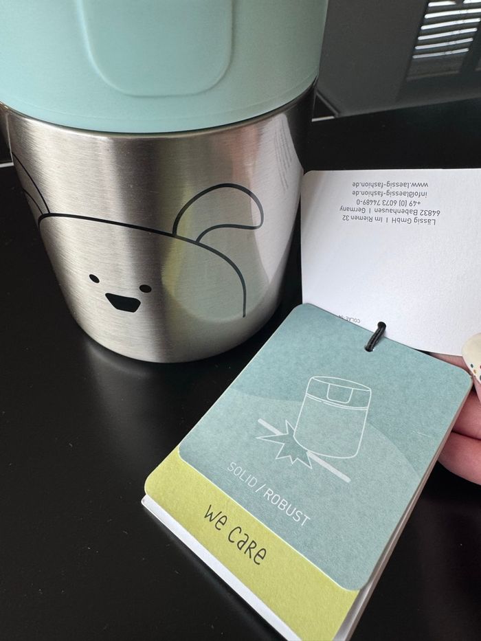 Thermos repas bébé Lassig Chien - photo numéro 6