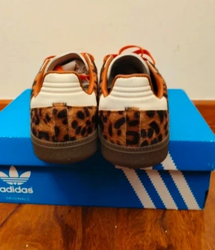 Adidas Samba Preloved Léopard Rouge 42 - photo numéro 7