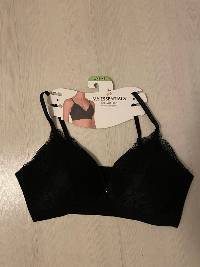 Soutien gorge noir 42-44 L my essentials - photo numéro 2