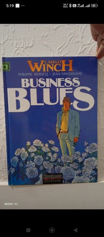 BD Largo Winch Tome 4, Business blues