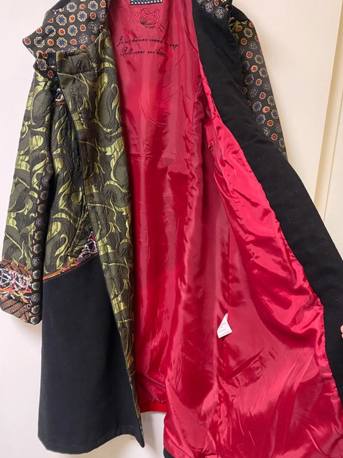 Magnifique manteau original Fruisible taille 42 en excellent état - photo numéro 3